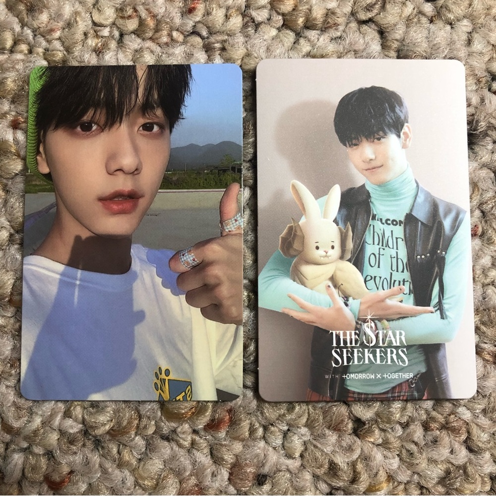 TXT Chaos Chapter Fight or Escape Loser Lover album SOOBIN photocard set